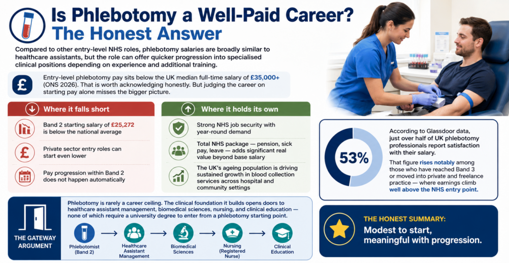 Is Phlebotomy a Well-Paid Career