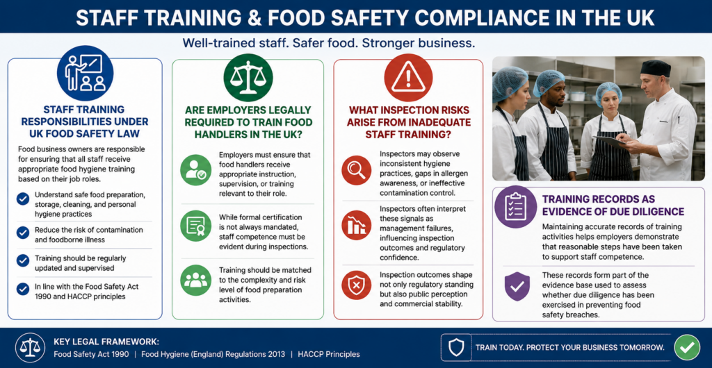 Staff Training Responsibilities