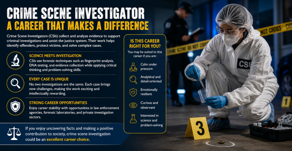 Why Choose a Career in Crime Scene Investigation?