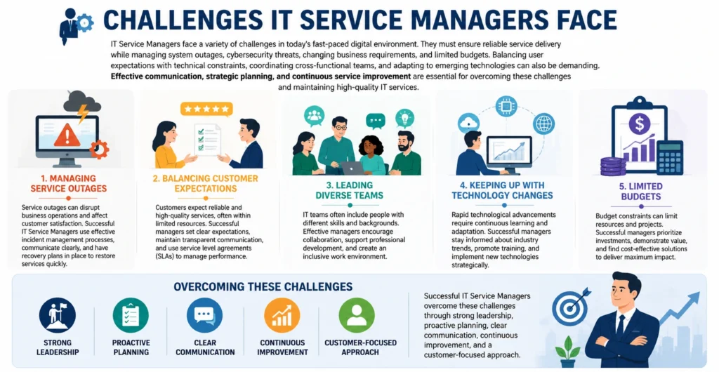 Challenges IT Service Managers Face