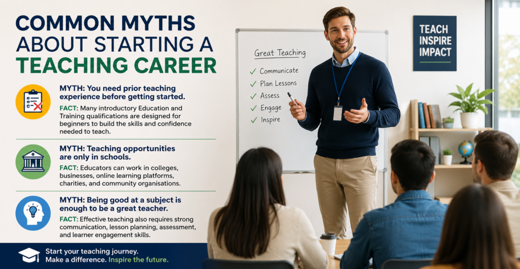Common Myths About Starting a Teaching Career