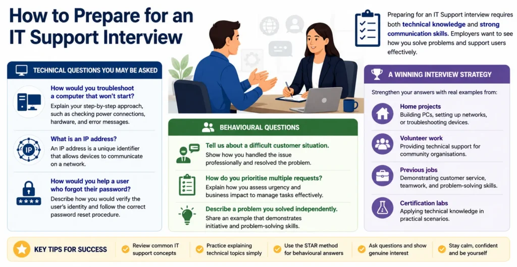 How to Prepare for an IT Support Interview