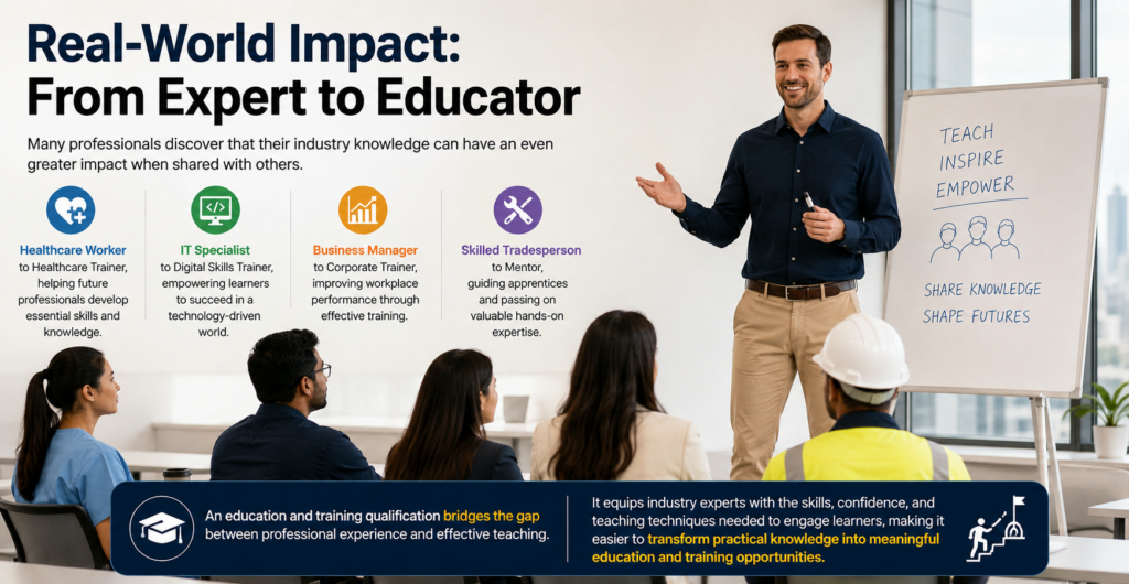 Real-World Impact From Expert to Educator