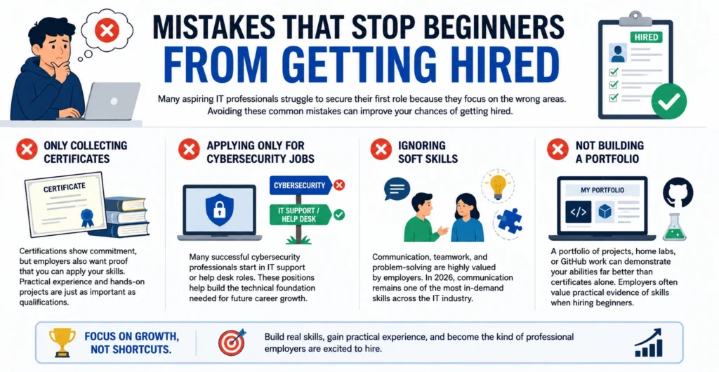 Mistakes That Stop Beginners From Getting Hired