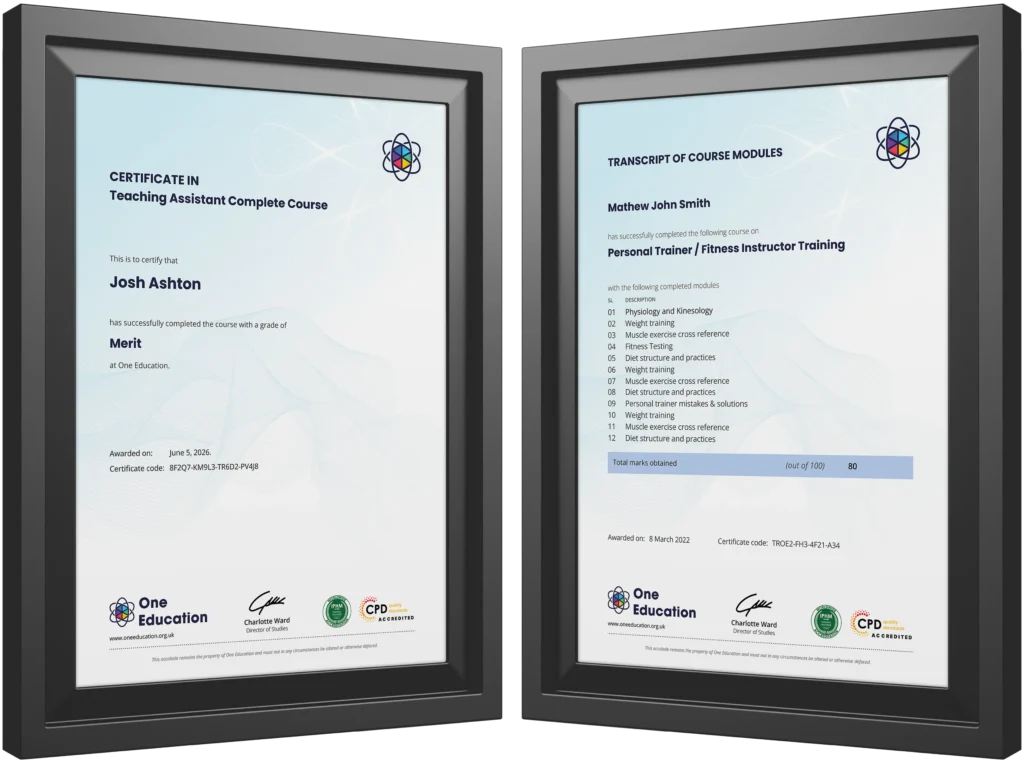 OE Certificate