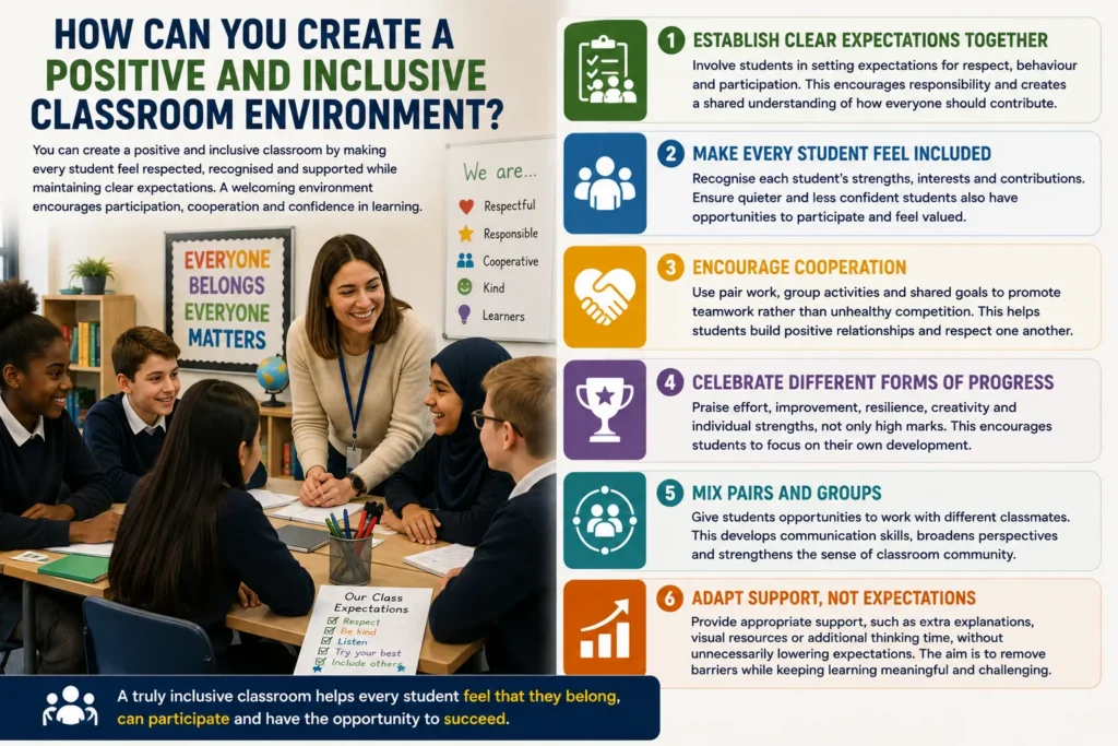 How Can You Create a Positive and Inclusive Classroom Environment