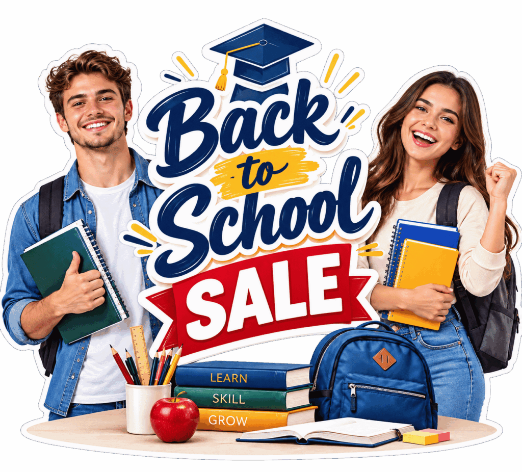 Back 2 School Sale