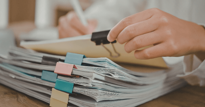 Organizing Paper Clutter